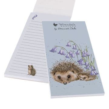 Wrendale Design - Wrendale Love and Hedgehugs -  Magnetic Shopping List pad