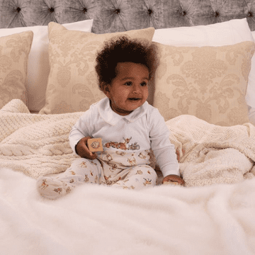 Wrendale Little Forest - Woodland Animal Printed BabyGrow