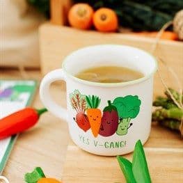 Yes -V-Gang - Vegan plant power Stoneware mug