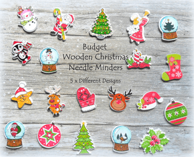 5 x Christmas Needle Minders