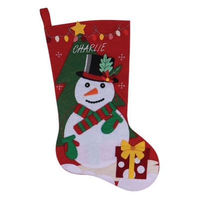 Christmas Snowman Stocking Kit