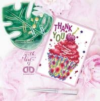 Cupcake Thank You Card Kit