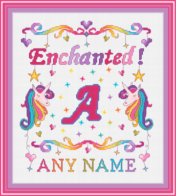 Enchanted Unicorn Monogram