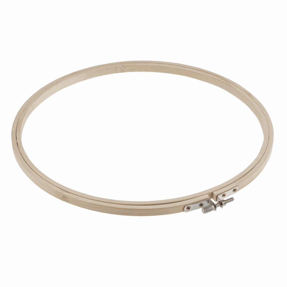 MILWARDS Embroidery Hoop Set - Assorted Sizes 7cm, 12cm, 17cm, 22cm, Bamboo Hoops For Stitching - View #10