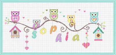 Owl Nameplate P150280