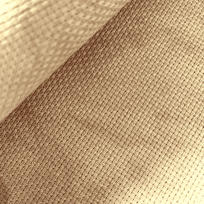 Vintage Caramel Printed Aida 25 x 25cm