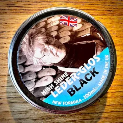 Altberg Leder GLOS, Black Boot Polish 100ml