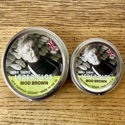 Altberg Leder GLOS, MOD BROWN Boot Polish