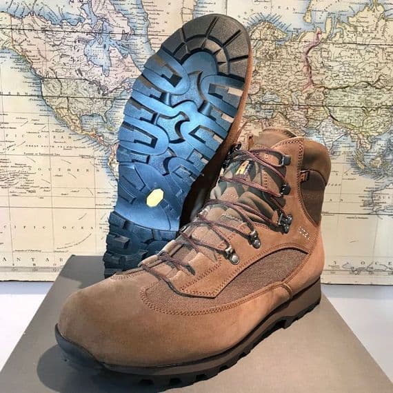 Alt-Berg Base Boot, Ankle Height, MOD Brown Suede Military Boot