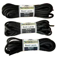 Altberg Original Replacement Boot Laces Black, 170, 210 and 240cm