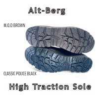 AltBerg Tabbing Boot, Black Leather