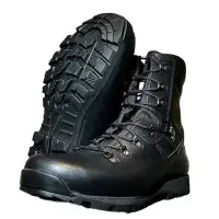 AltBerg Men's Tabbing Boot Black Leather