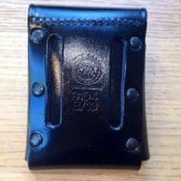 Black Leather Personal Protection Pack Holder/Pouch PWL 9104