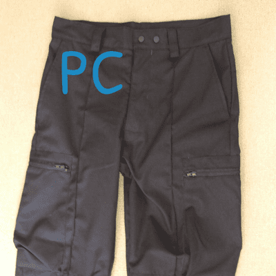 Derby Unitex Combats CTR03 Polycotton, Black