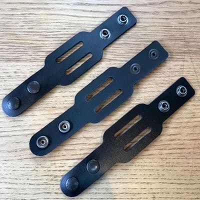 Peter Jones 3 x Leather Belt Keepers P177BSLOTX