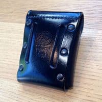 Price Western Leather PWL 9104 Black Leather PPP Personal Protection Pack Holder / Pouch