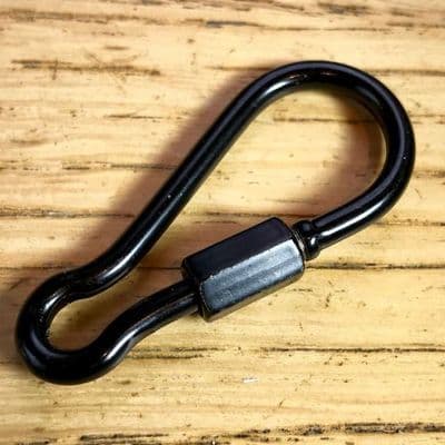 Small Strong Steel Lockable Carabiner EL RC01