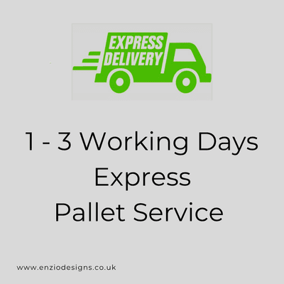 1 - 3 Working Days Curb Pallet Express Delivery Service + £89