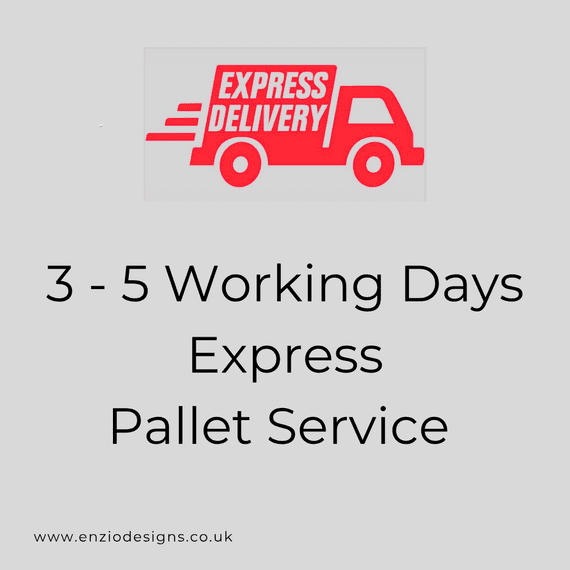 3 - 5 Working Days Curb Pallet Express Delivery Service + £49