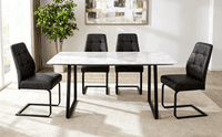 Alenza - Dark Grey Dining Chair