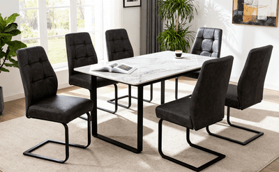 Alenza - Dark Grey Dining Chair