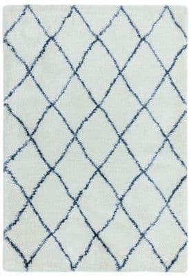 Alto Cream & Blue Rug
