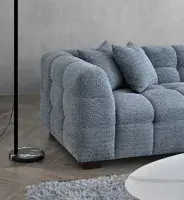 Bellagio Grey Corner Sofa With Chaise