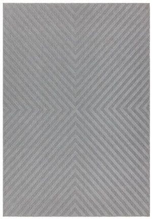 Antibes Light Grey Arrow Rug