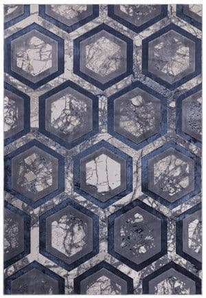 Aurora Hexagon Rug