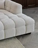 Bellagio Oatmeal Corner Sofa With Chaise