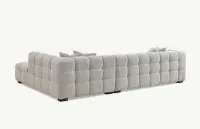 Bellagio Oatmeal Corner Sofa With Chaise
