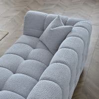 Bellagio Sofa Range in Pearl Boucle Fabric
