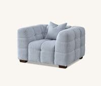 Bellagio Sofa Range in Pearl Boucle Fabric