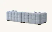 Bellagio Sofa Range in Pearl Boucle Fabric