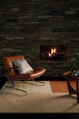 Blox 100% Pure Wool Copper Rug