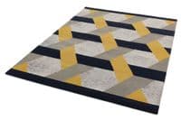 Camden 100% Pure Wool Gold Rug