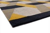 Camden 100% Pure Wool Gold Rug