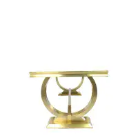 Carleti Gold Base Dining Table 180cm