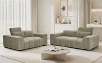 Casalino 3 - Seater Sofa - Caramel