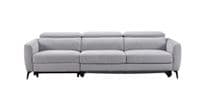 Catona Modular Corner Electric Recliner + Sofa Bed - Grey