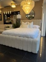 Cloud Boucle Bed Bespoke