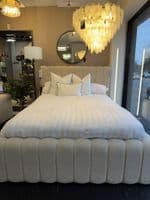 Cloud Boucle Bed Bespoke