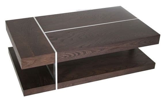 Dark Elm Rect Coffee Table