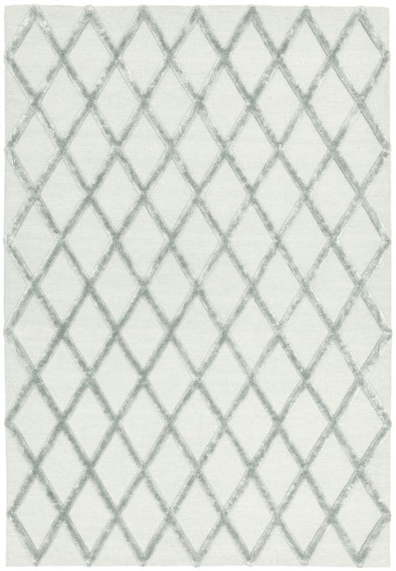 Dixon Silver Diamond  Rug