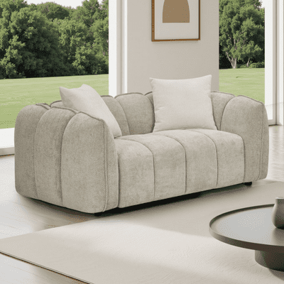 Forenza Beige Sofa 2 - Seater