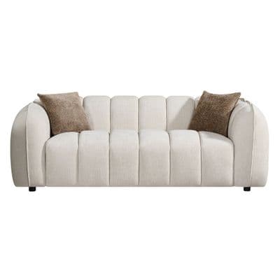 Forenza Cream Sofa 3 - Seater
