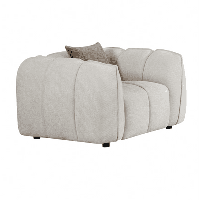 Forenza Cream Sofa - Armchair