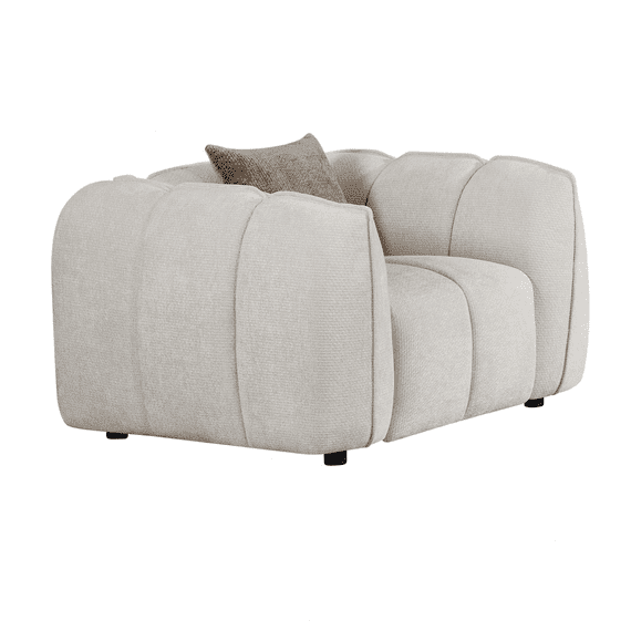 Forenza Cream Sofa - Armchair