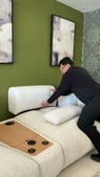 Giovanna Corner Sofa Modular & Smart Speaker System - Boucle Oatmeal