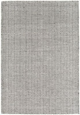 Ives Black White Rug